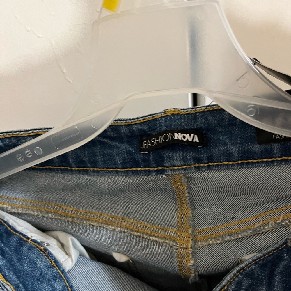 Ripped jeans size 7 fit like a 12 to me